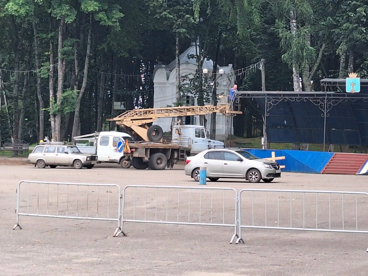 Подготовка к Дню посёлка Демянск и Демянского округа идёт полным ходом!.