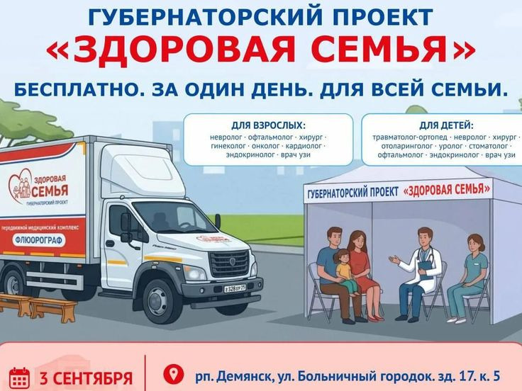 «Здоровая семья» в Демянске!.