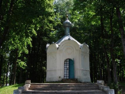Часовня в память имп. Александра II. п. Демянск.